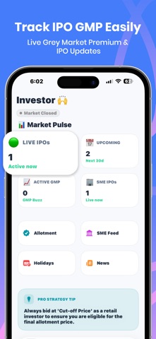 IPO Premium: GMP & Tracker Screenshot 1 of 7