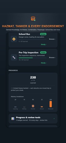 CDL Permit Prep: Test 2026 iPhone screenshot