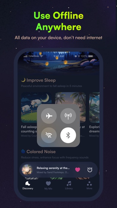 HelpSleep: Sleep relax music Screenshot
