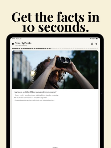 SmartyPants: Daily News Digest ipad screenshot 2
