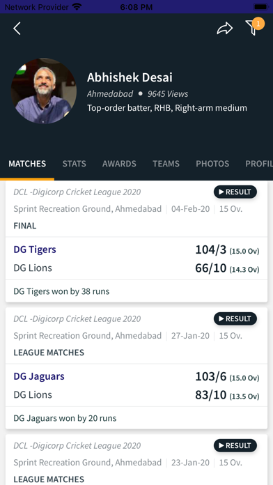 HUA HIN CRICKET SIXES Screenshot