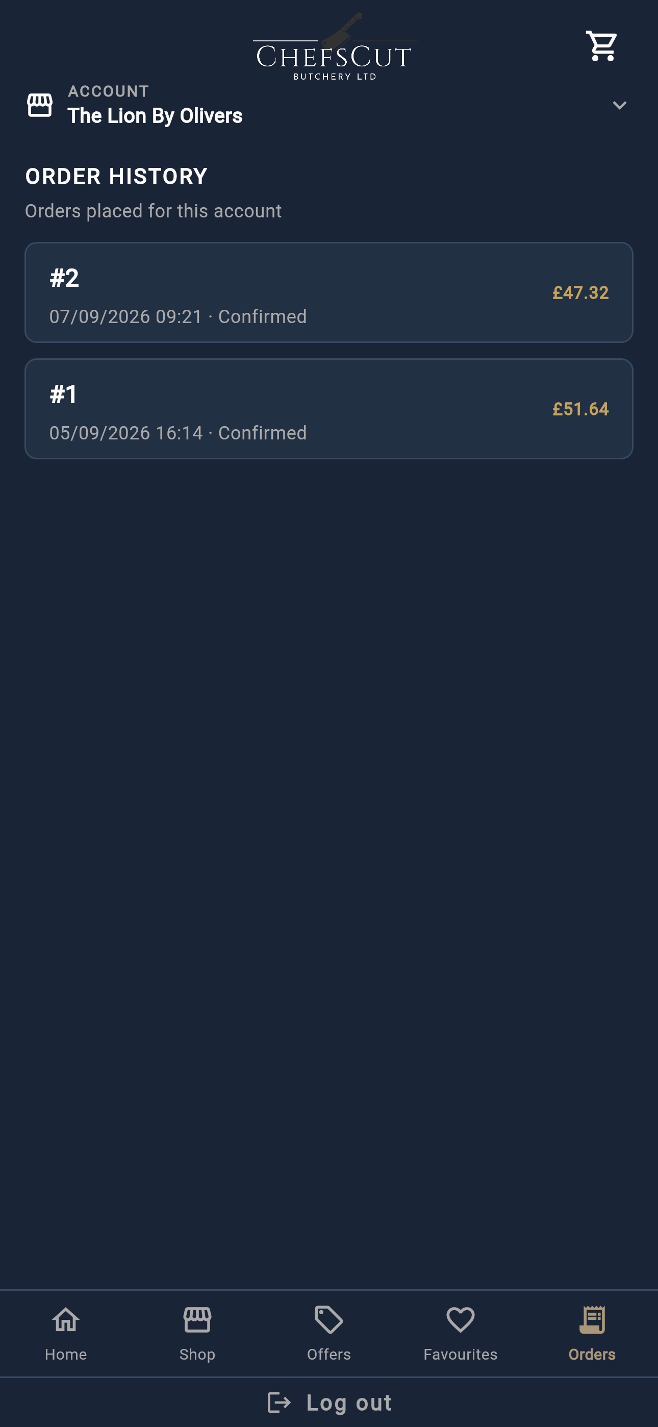 Screenshot 1 of Chefs Cut