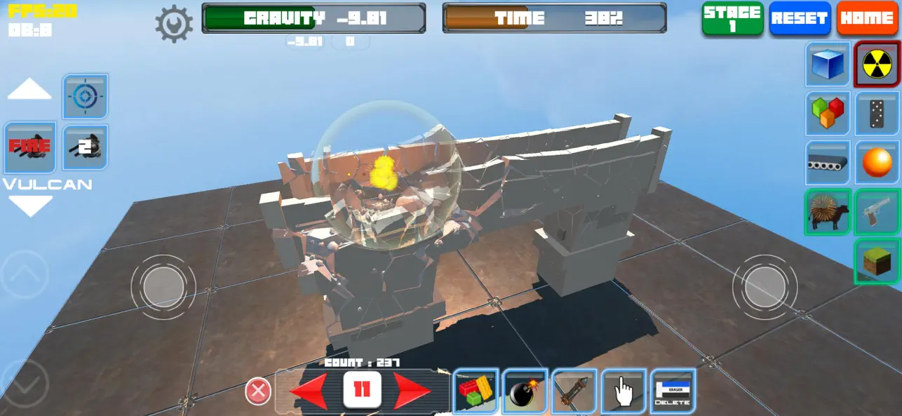 #1. Cube Physics Simulation (iOS) Által: Keijiro Toyoda