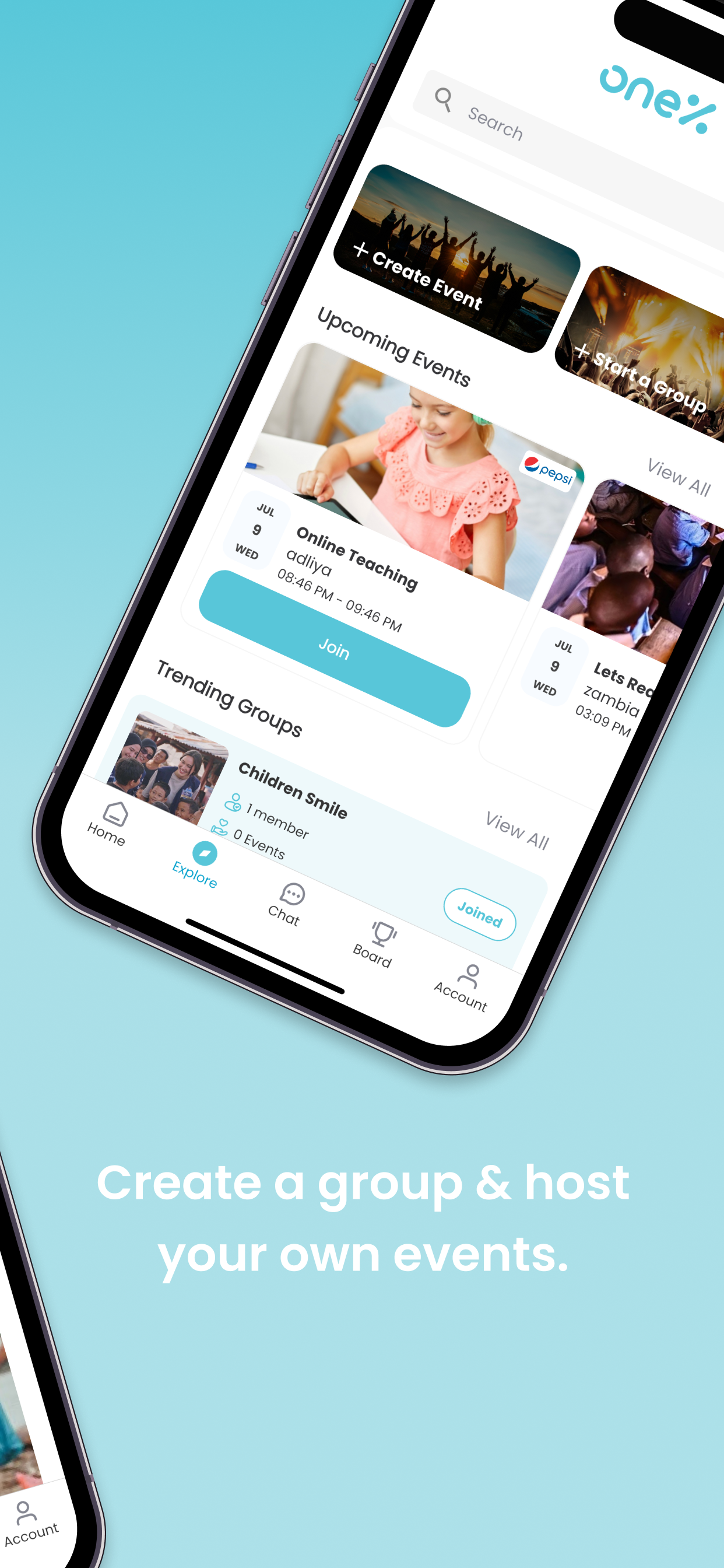 One Percent Volunteering