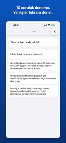 Tekrar: Sınav Kartları iPhone screenshot