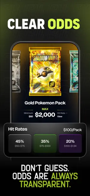 Stadium Vault: Rip Card Packs iPhone App
