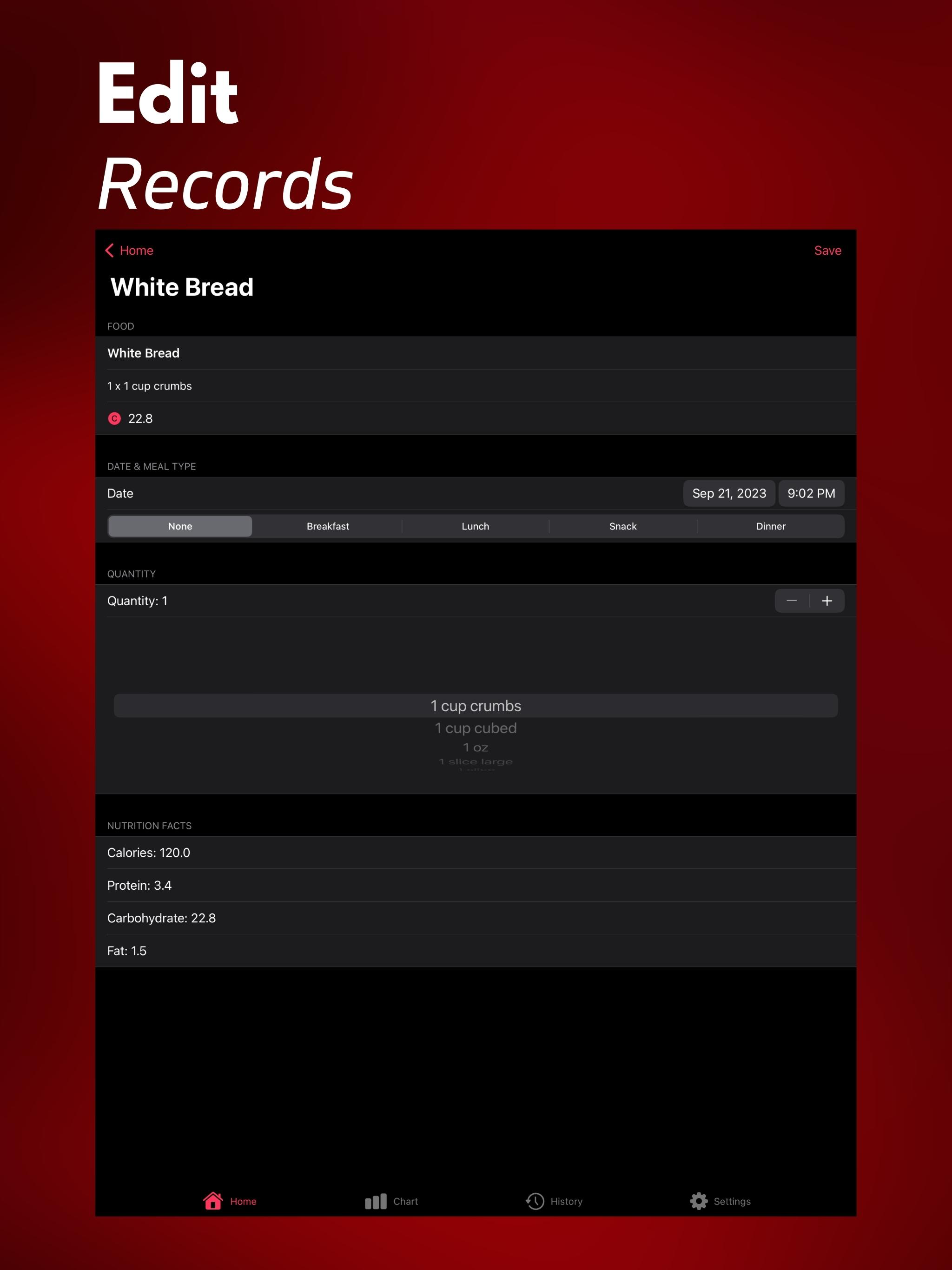 Carb Counter & Tracker screenshot 13