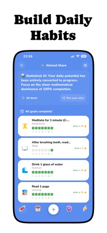 Atomic Strides - Habit Tracker Screenshot 1 of 7