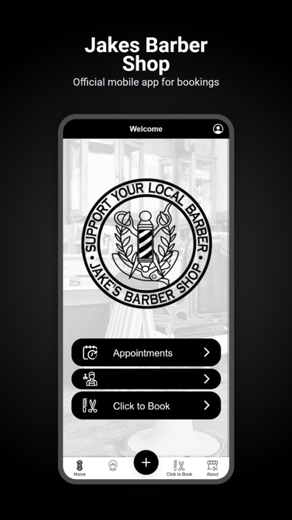 Jakes Barber Shop App
