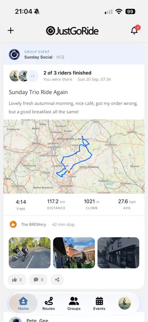 JustGoRide screenshot 1
