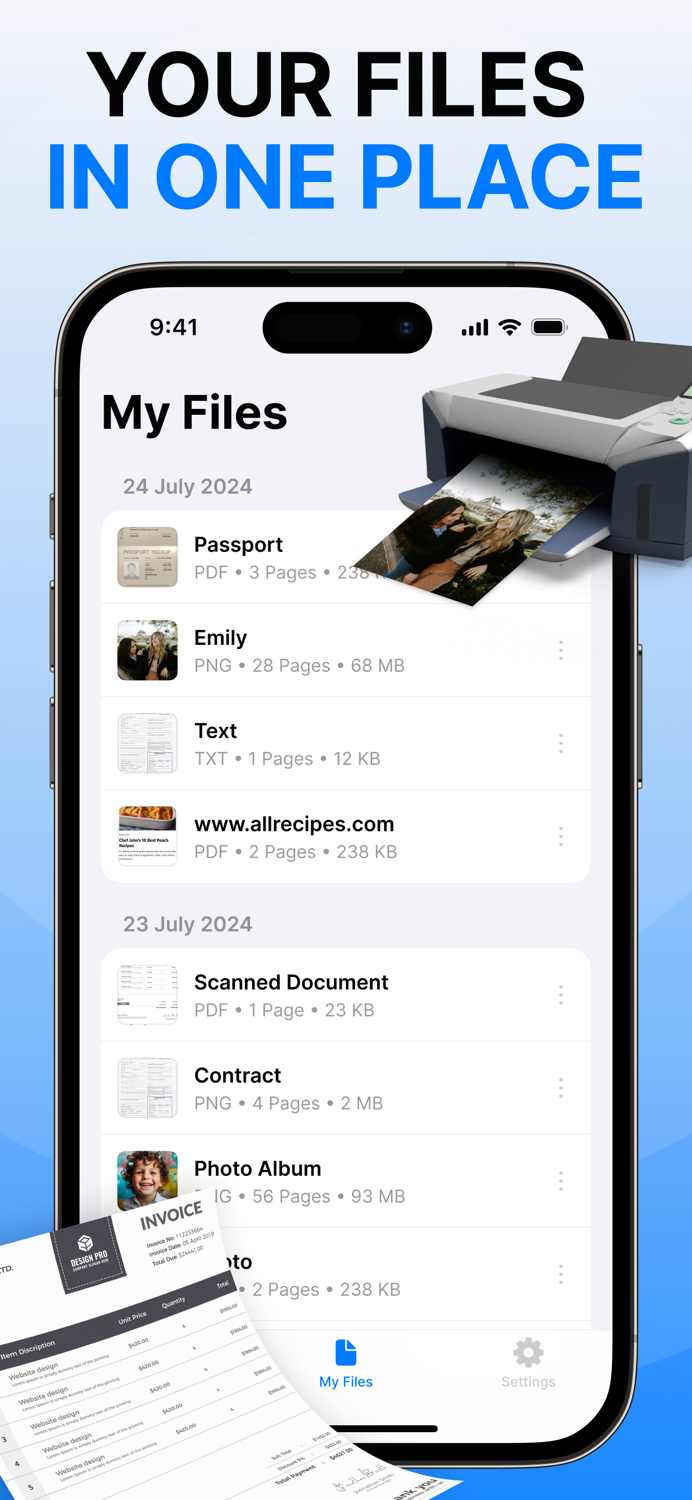 Air Printer Smart PDF Scanner