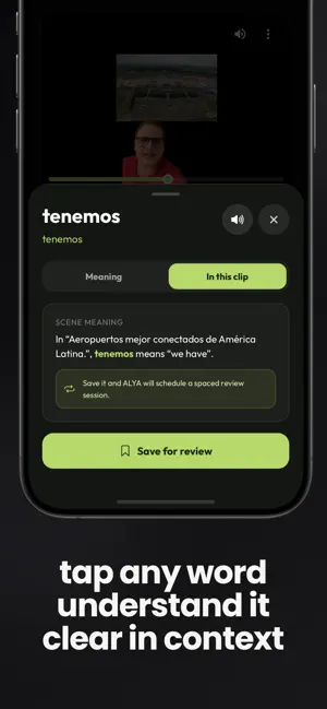 ALYA: Learn Spanish Daily screenshot 3