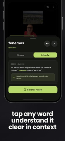 ALYA: Learn Spanish Daily Screenshot 3 of 6