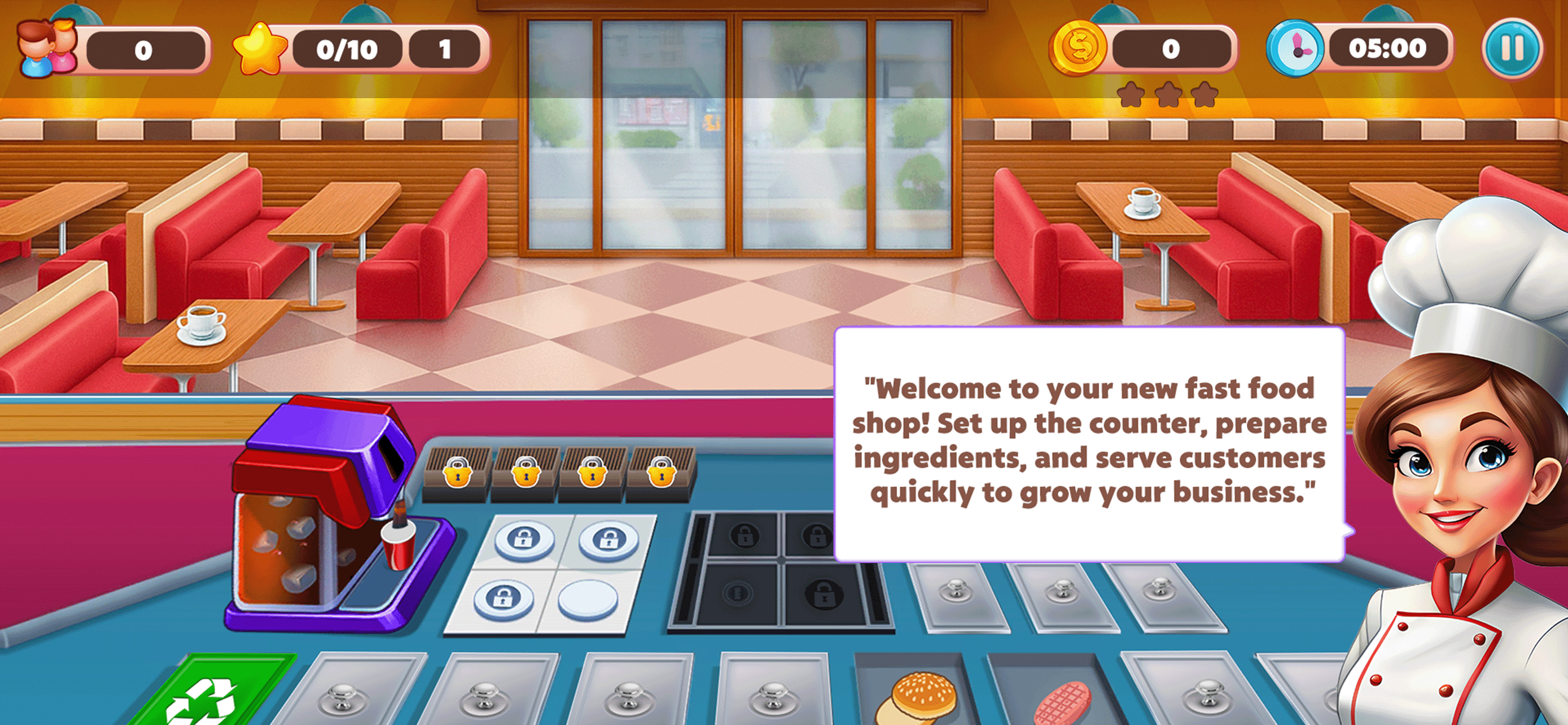Idle Cooking Restaurant Game
