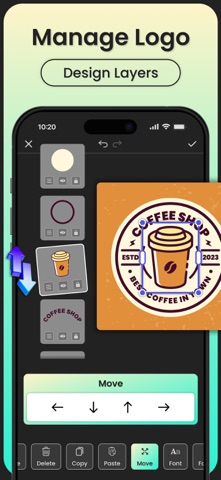 Logo Maker：Logo Design iPhone screenshot