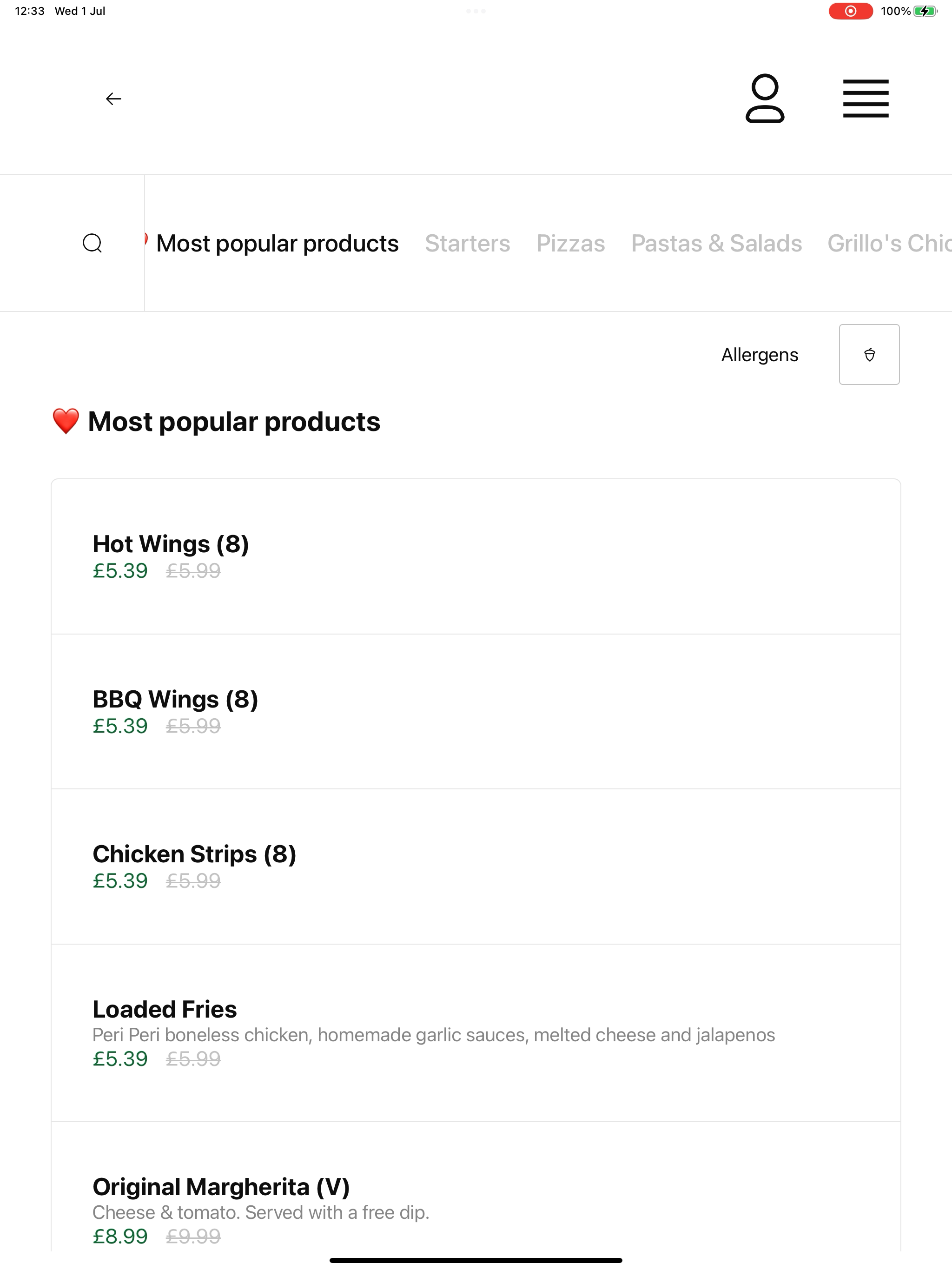 Grillo's Peri Peri & Pizza screenshot 13