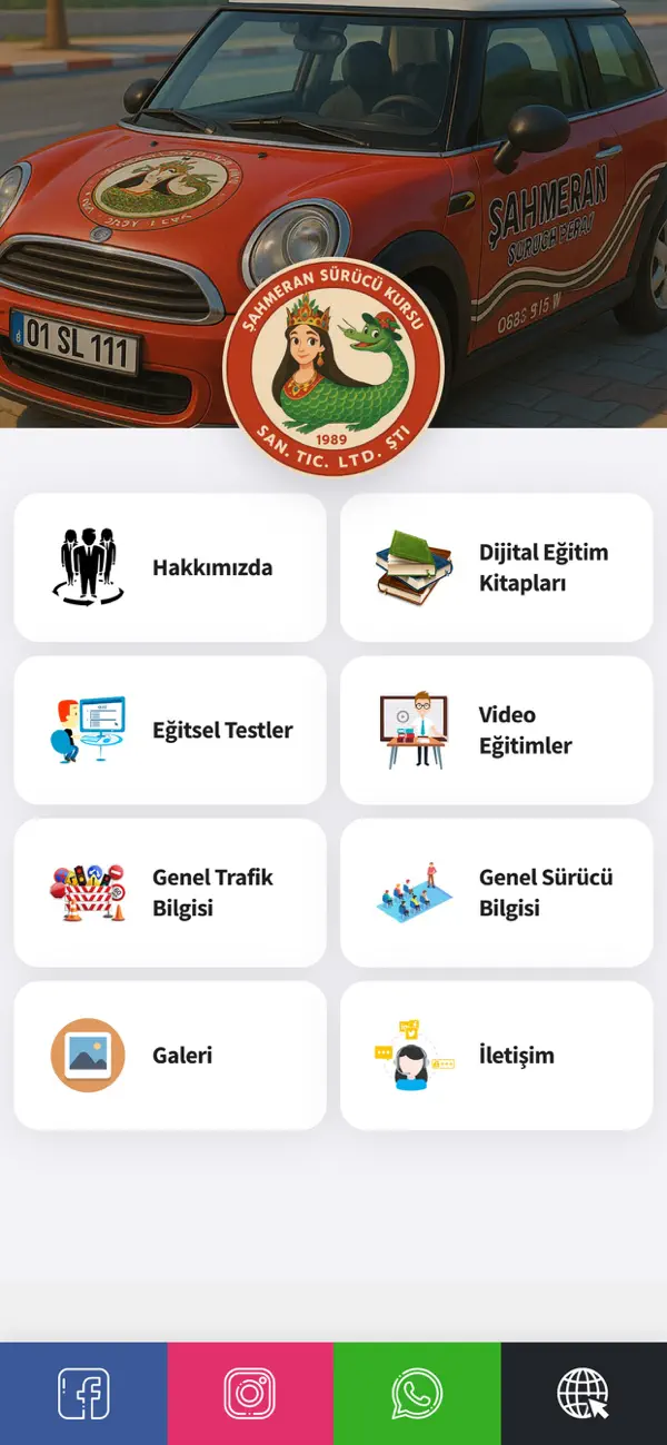 Screenshot #1 pour Şahmeran Sürücü Kursu