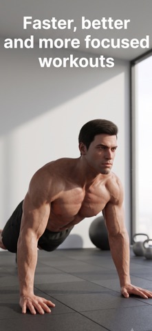 Voice Gym Workout Tracker Bolo screenshot