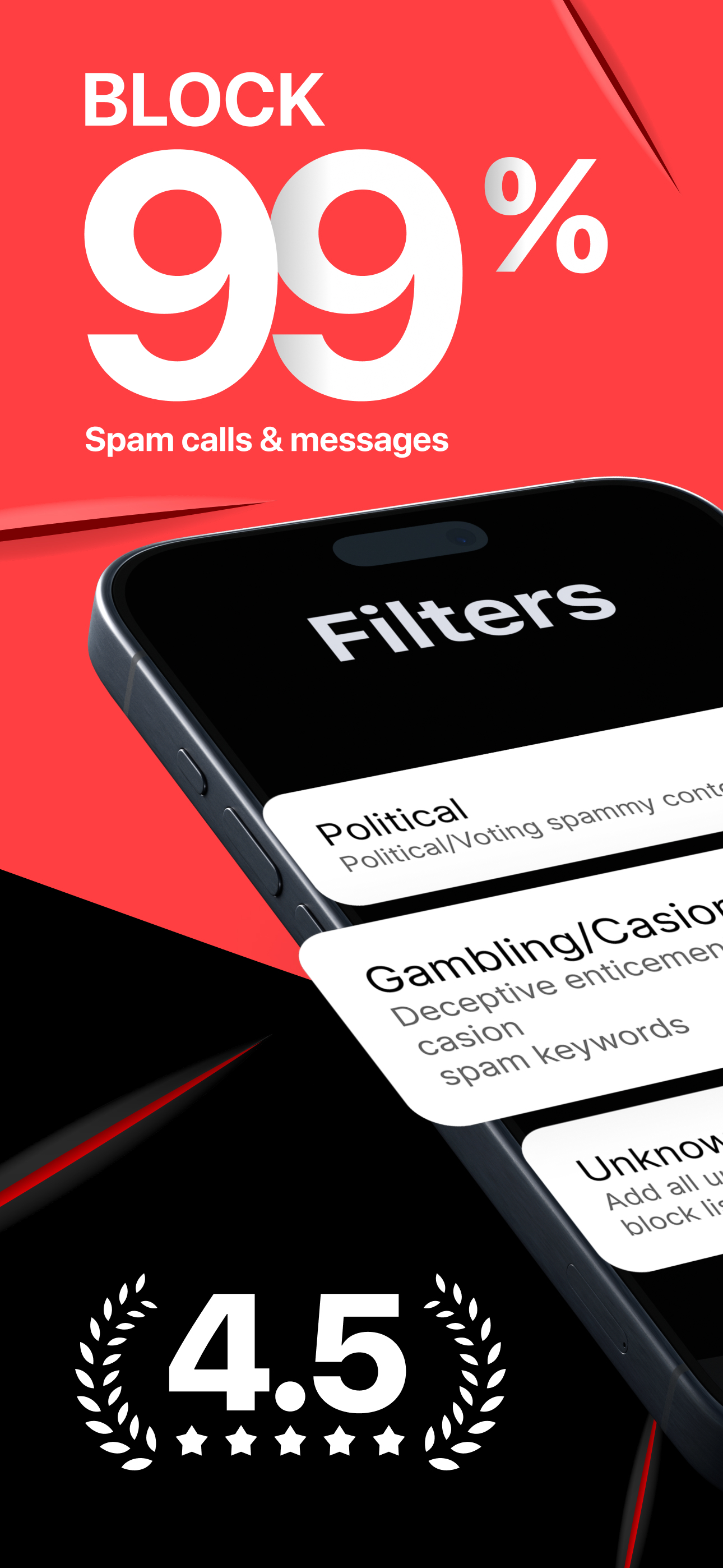 Spam Call and Text Blocker