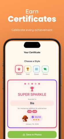 Sparkle: Add & Subtract Screenshot 2 of 7