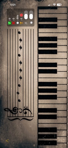 PianoNoteLight screenshot