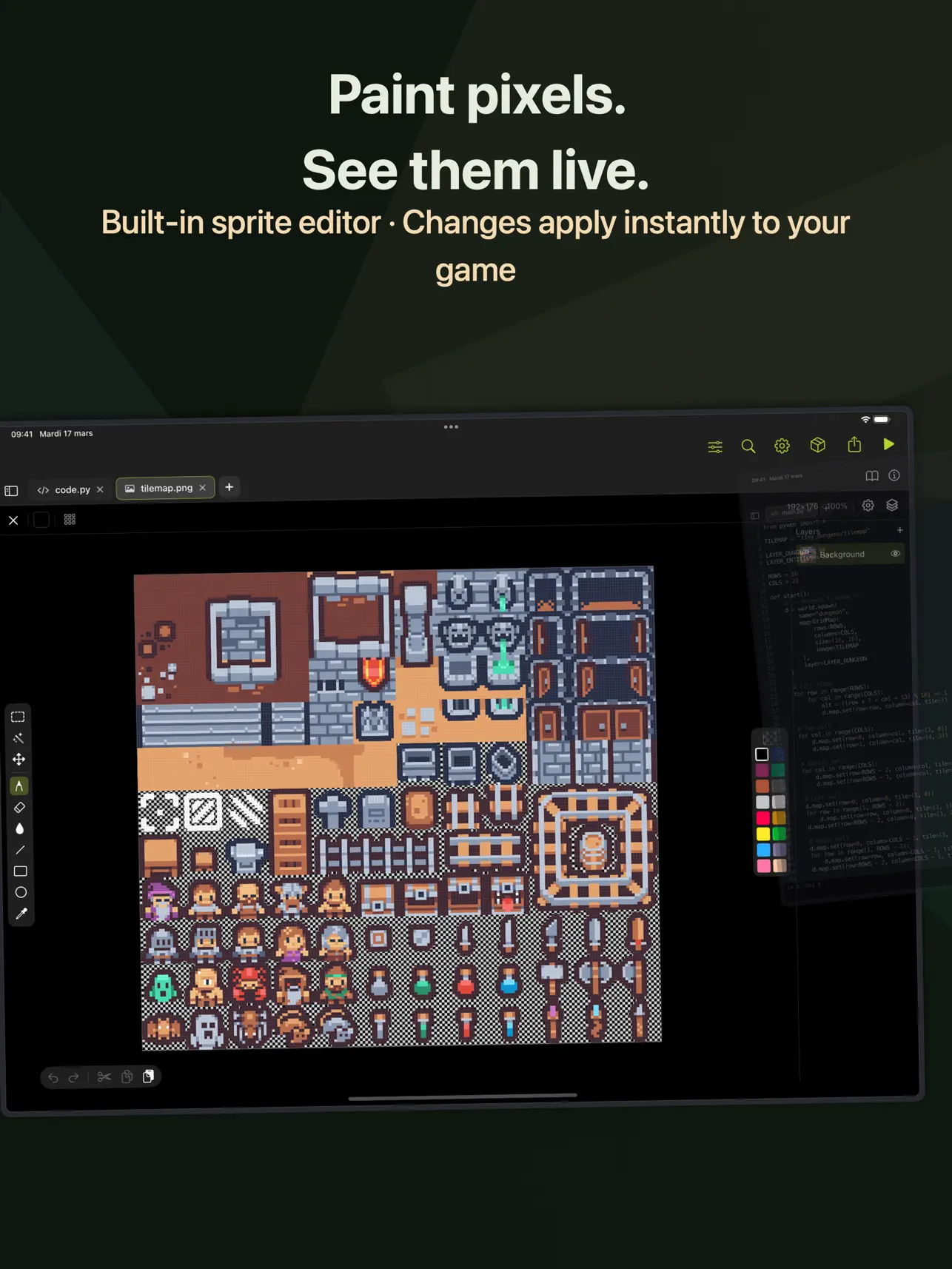 #4. Pyxen - Python Game Maker (iOS) Von: Gargant