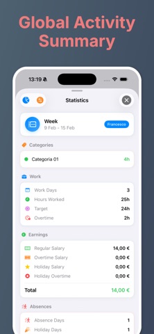 Tymo -  Work Hours & Shift Log Screenshot 5 of 10