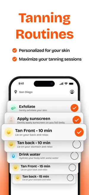 TanLines - Tanning Assistant screenshot 4