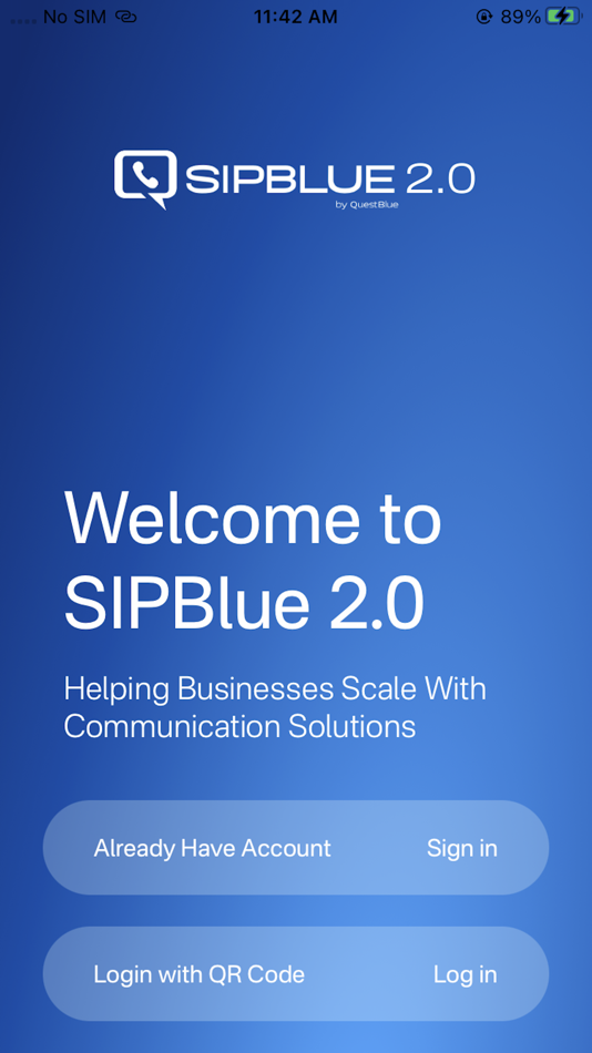 #2. SIPBlue 2.0 (iOS) By: QuestBlue Systems, Inc