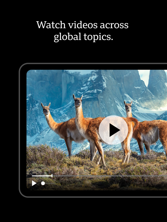 BBC: World News & Stories iPad screenshot 4 - News app