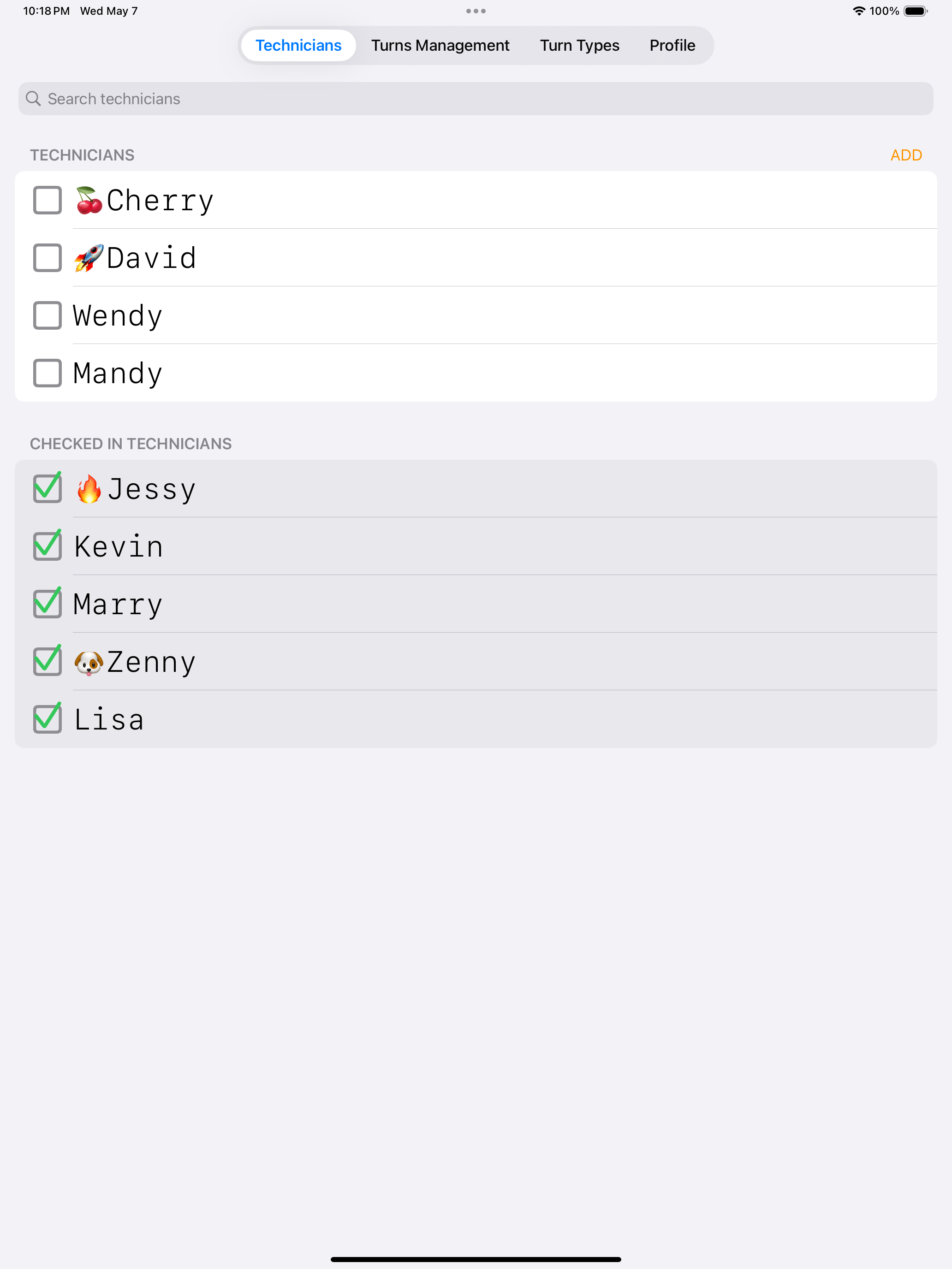 NailTurn Manager