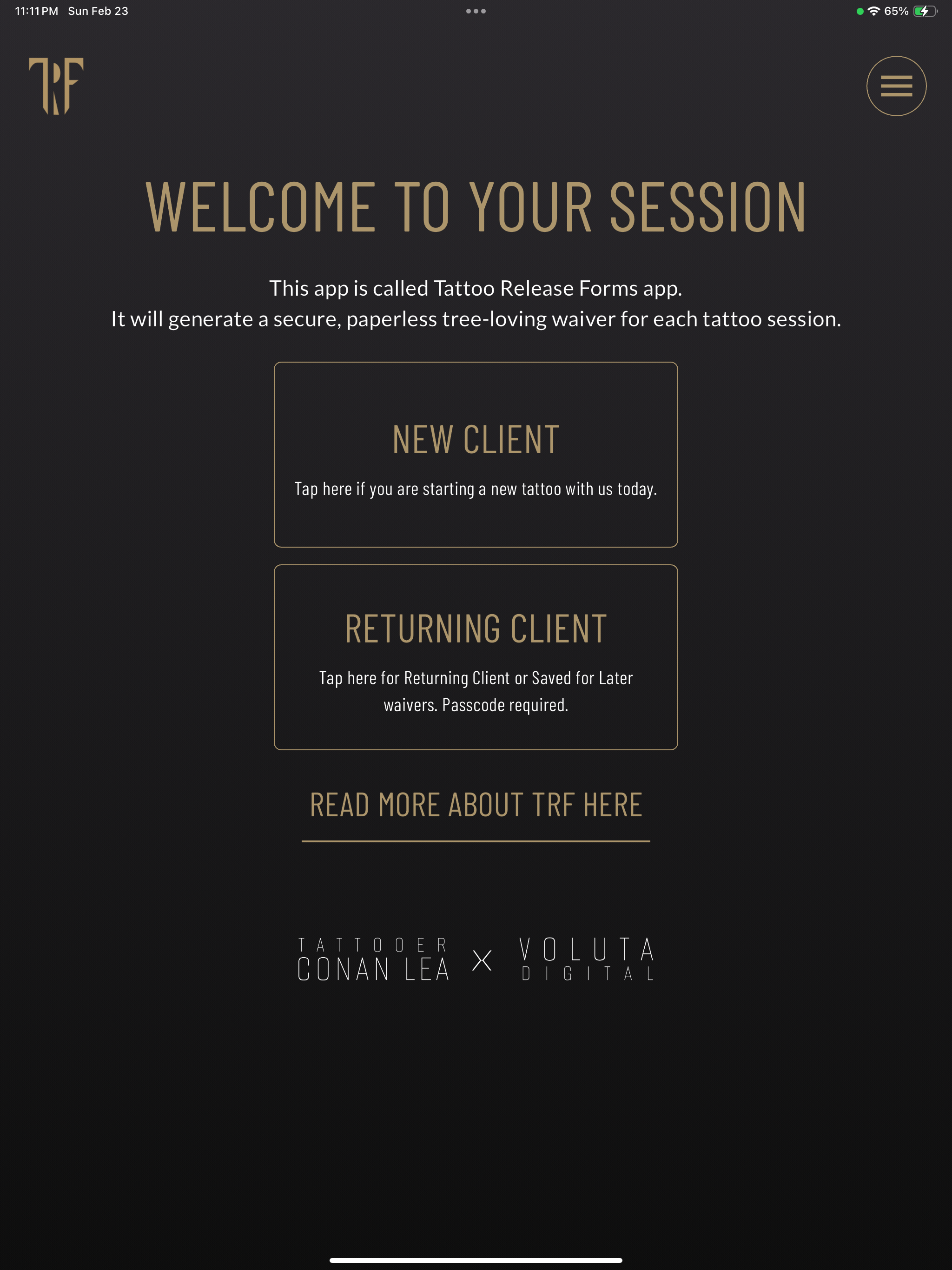Tattoo Release Forms screenshot 2