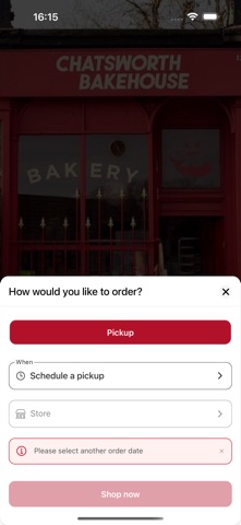 Chatsworth Bakehouse iPhone screenshot