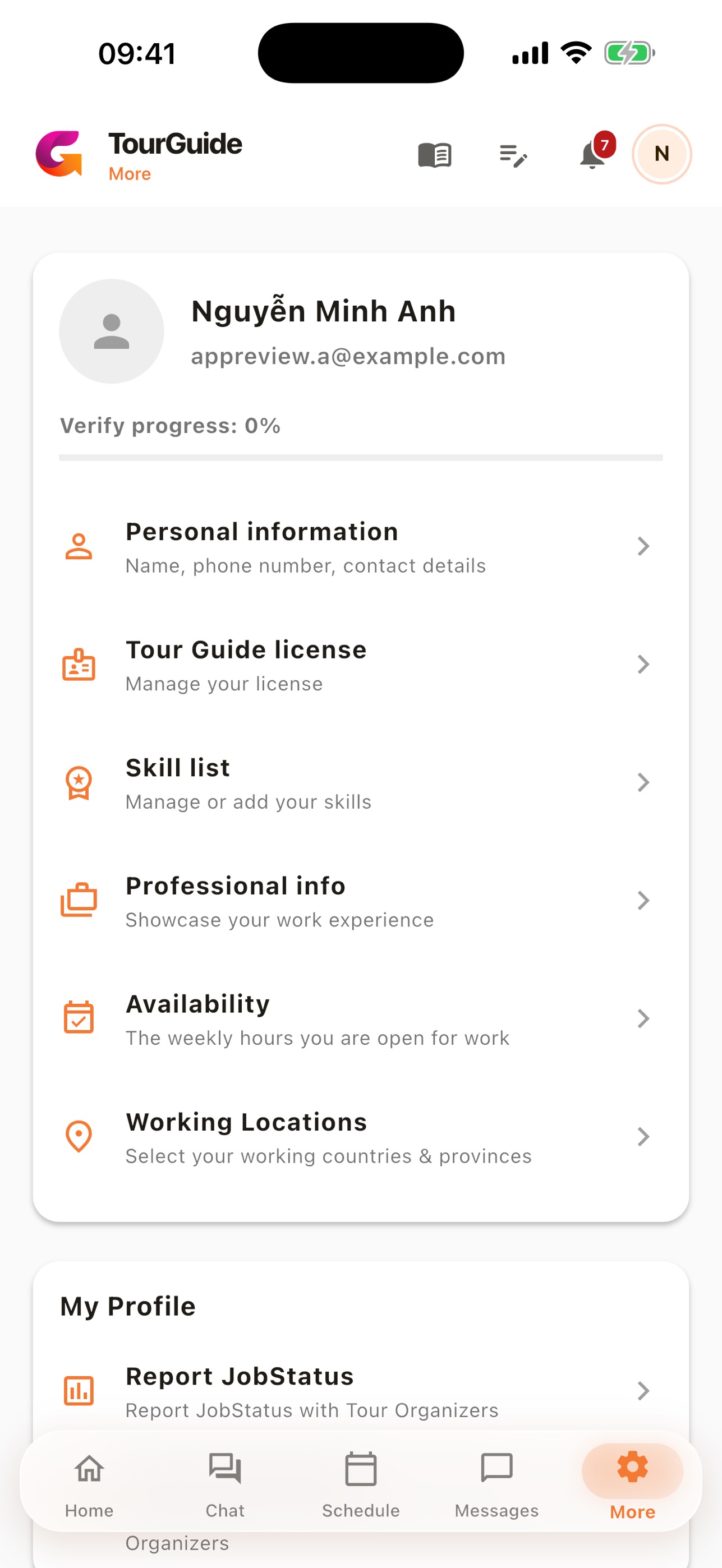 Screenshot 9 of Tour Guide Chain