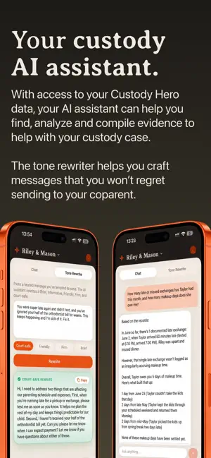 Custody Hero: Co-Parenting AI screenshot 2
