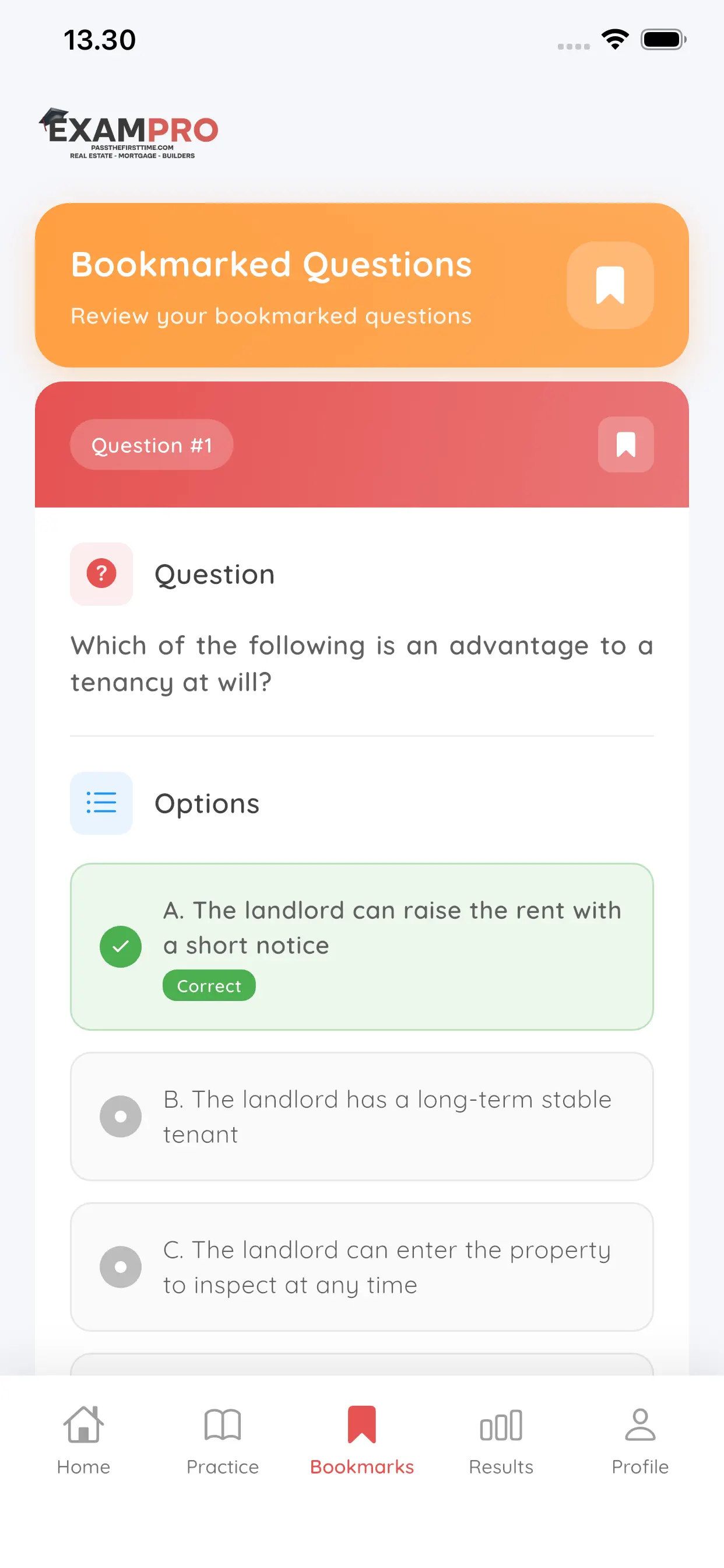 #7. Exam Pro (Pass the First Time) (iOS) By: Pop That App, LLC