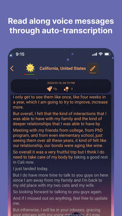 Bubblic: Connect to humans. Screenshot