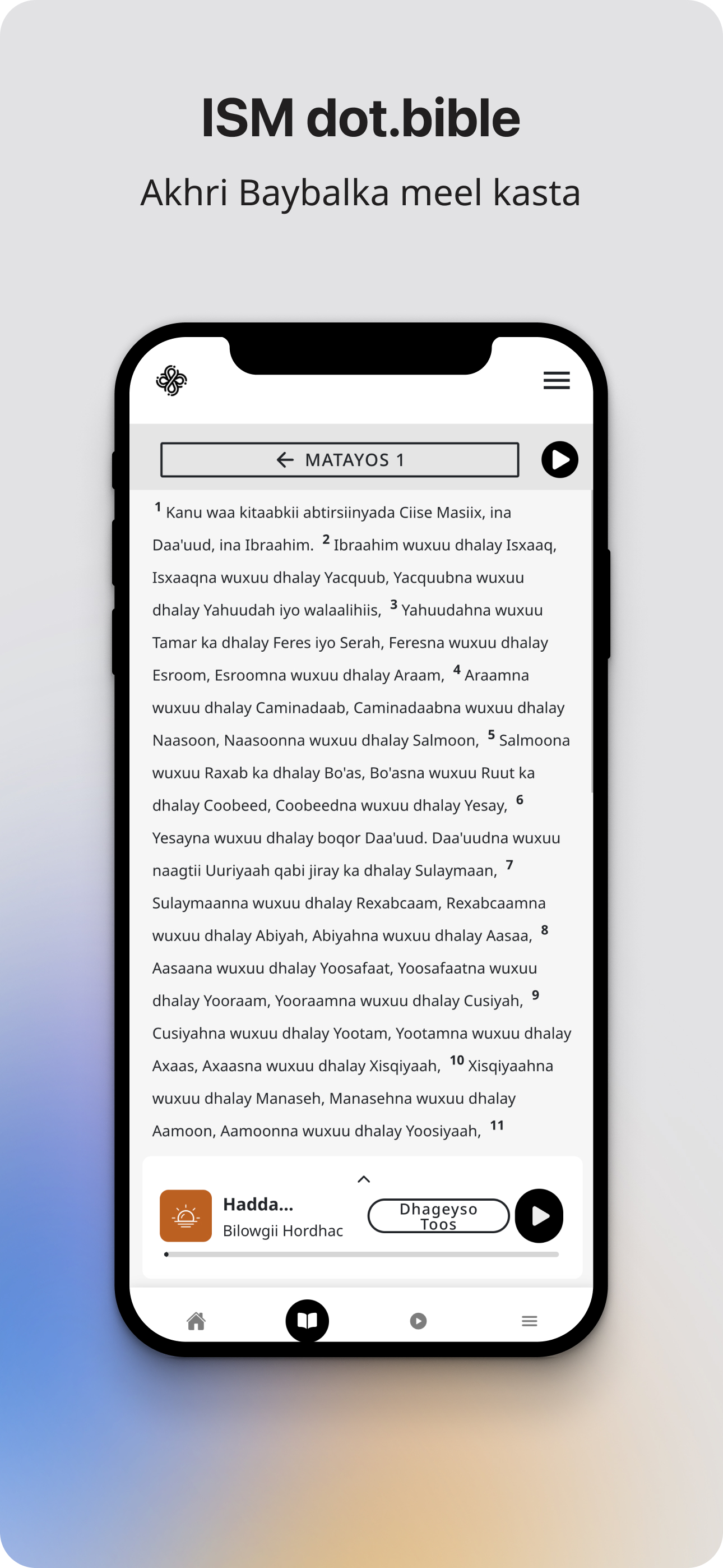 dot.Bible Soomaali screenshot 3