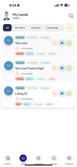 PropCRM AE screenshot 2
