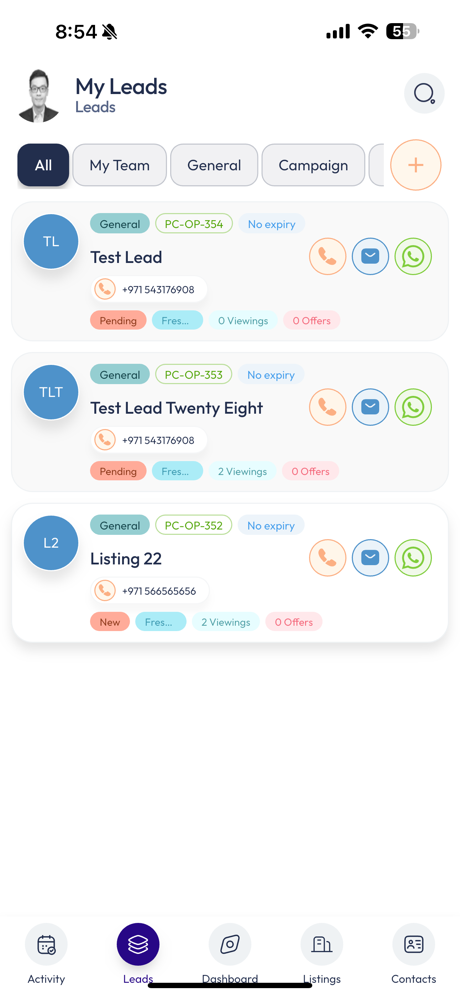 PropCRM AE screenshot 2