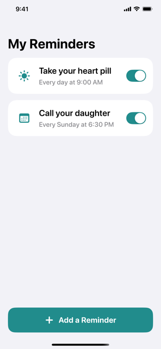Remba: Simple Reminders Screenshot 1 of 2