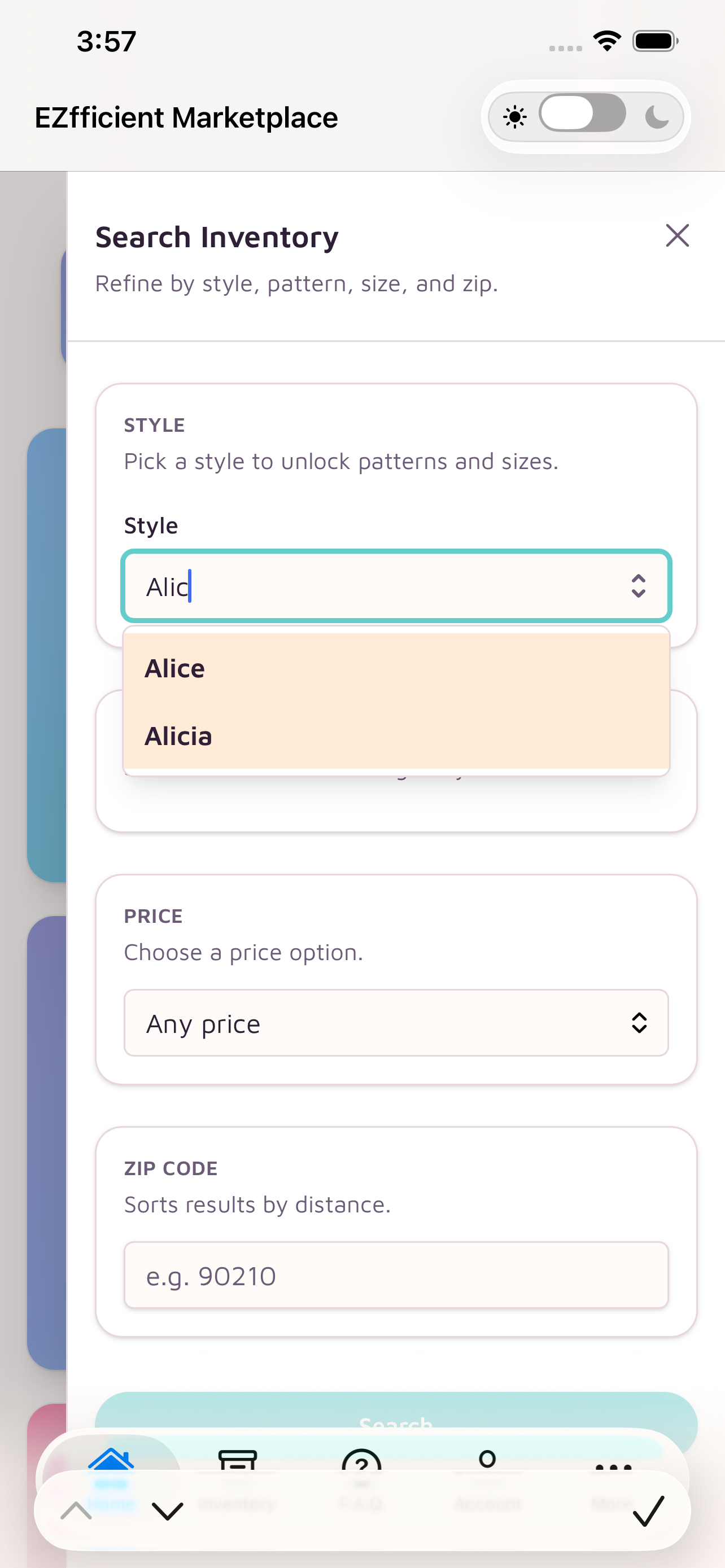 EZfficient Marketplace screenshot 2