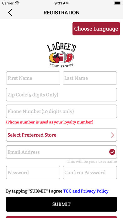 LaGree’s Food Stores Screenshot