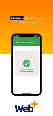 Web Mais Internet APP Cliente screenshot