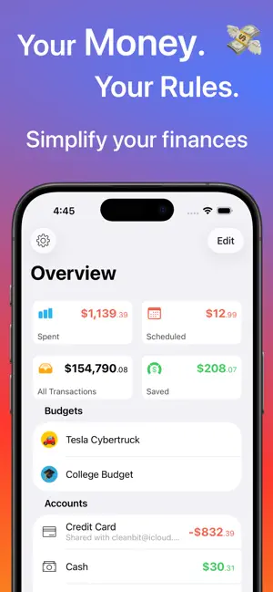 Money: Budget, Expense Tracker screenshot 1