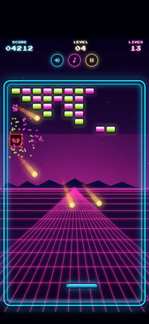 Retro Brick Arcade screenshot 2