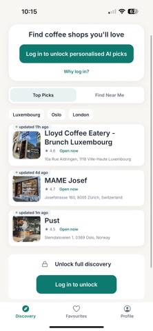 My Coffee Radar Screenshot 1 of 6