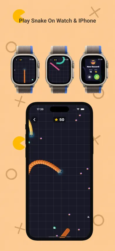 Snake for Watch & Phone screenshot 1
