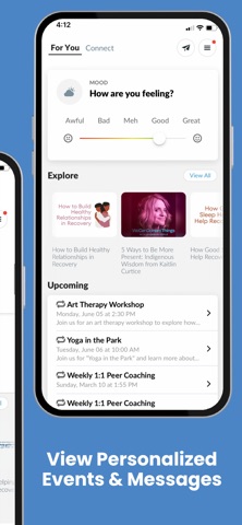 His Way Recovery Center iPhone screenshot