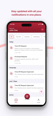 bizOS Companion iPhone screenshot